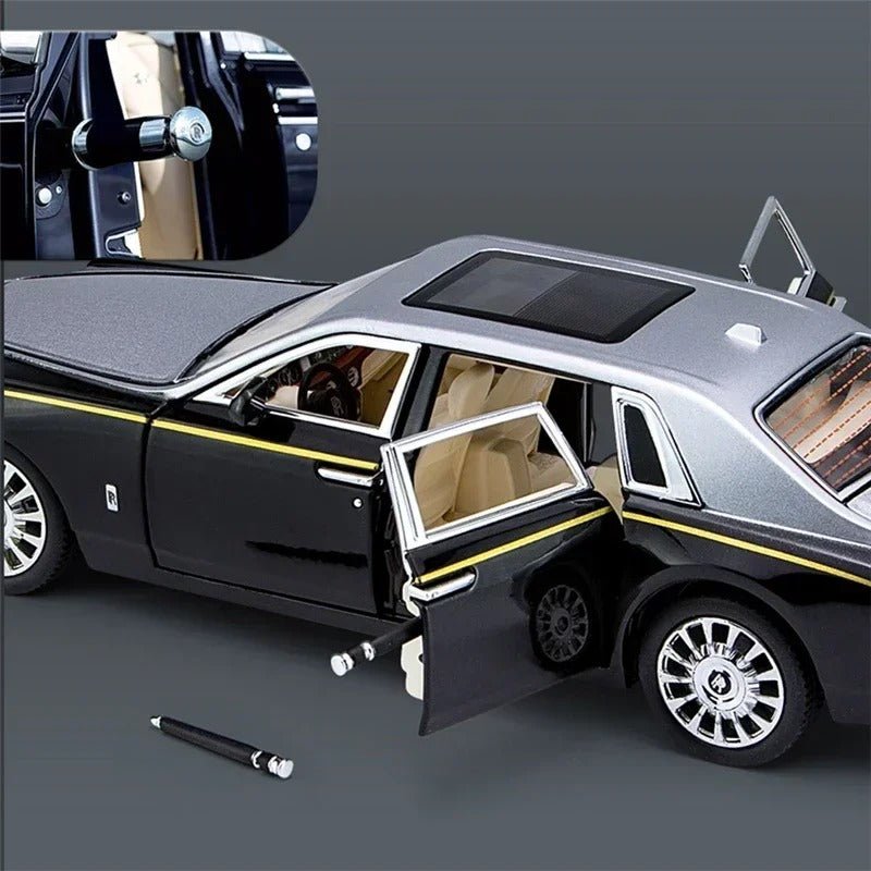 1:24 Rolls - Royce Phantom Diecast Model Car - FunCarScale