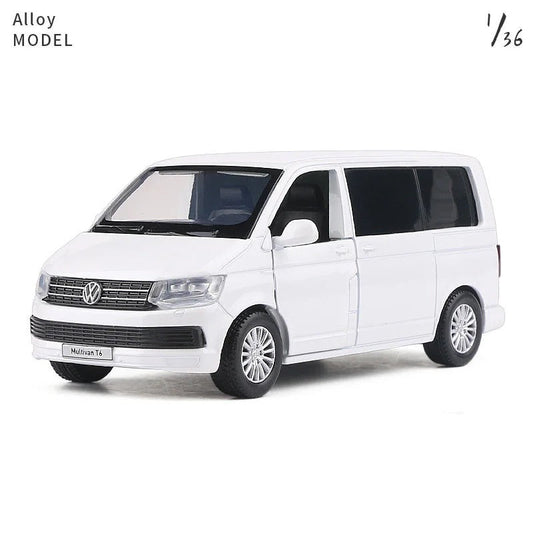 1:36 VW Multivan T6 Alloy Diecast Model Car - FunCarScale