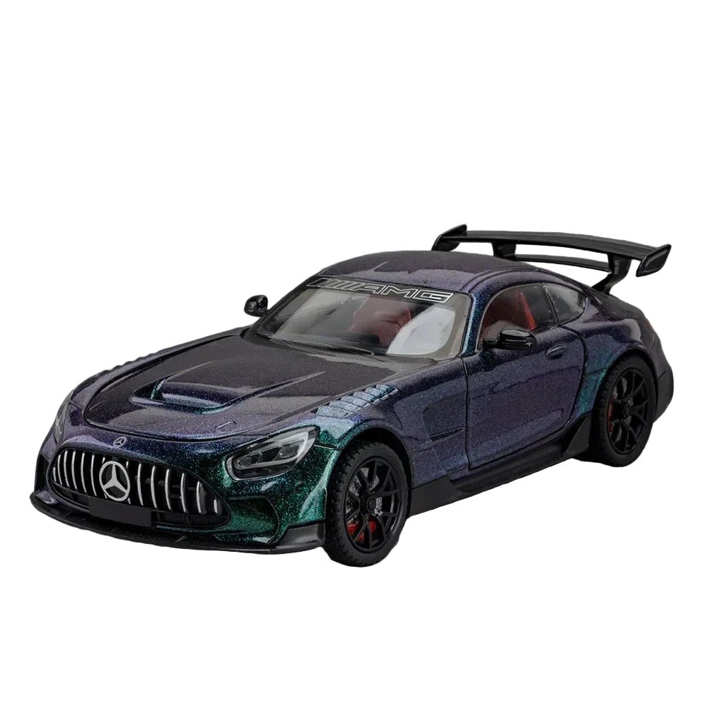 1:24 GT Sports Diecast Model Car — Midnight Purple