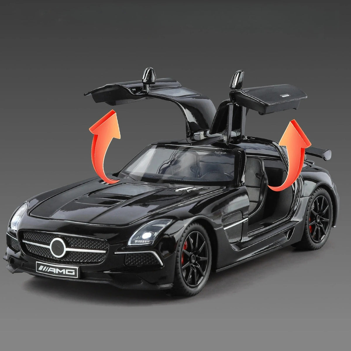 1:24 Mercedes-Benz SLS AMG Modified Diecast Model - details