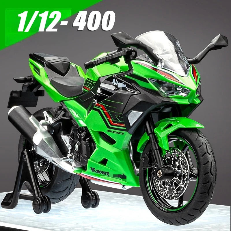 1:12 Kawasaki Ninja 400 Alloy Model with Sound & Light