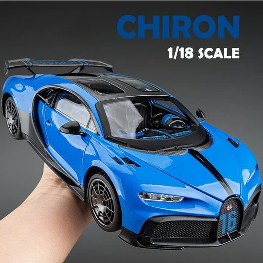 1:18 Bugatti Chiron Diecast Model Car image 1