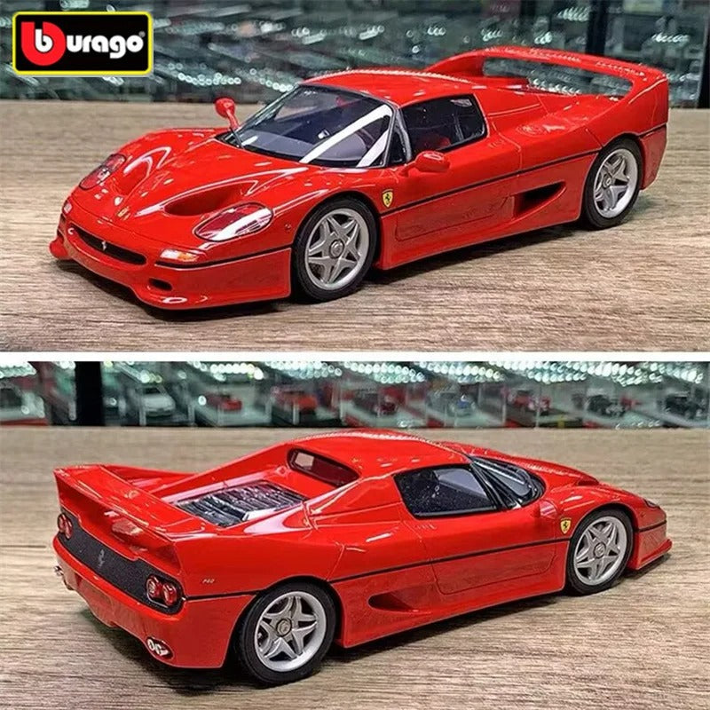 Ferrari F50 1:24 Diecast Model Car - Red - product gallery image 8