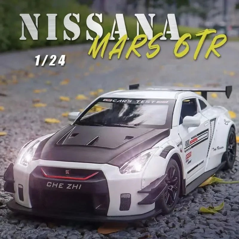 1:24 Nissan GT-R Diecast Model Car – R34/R35 Ares Edition