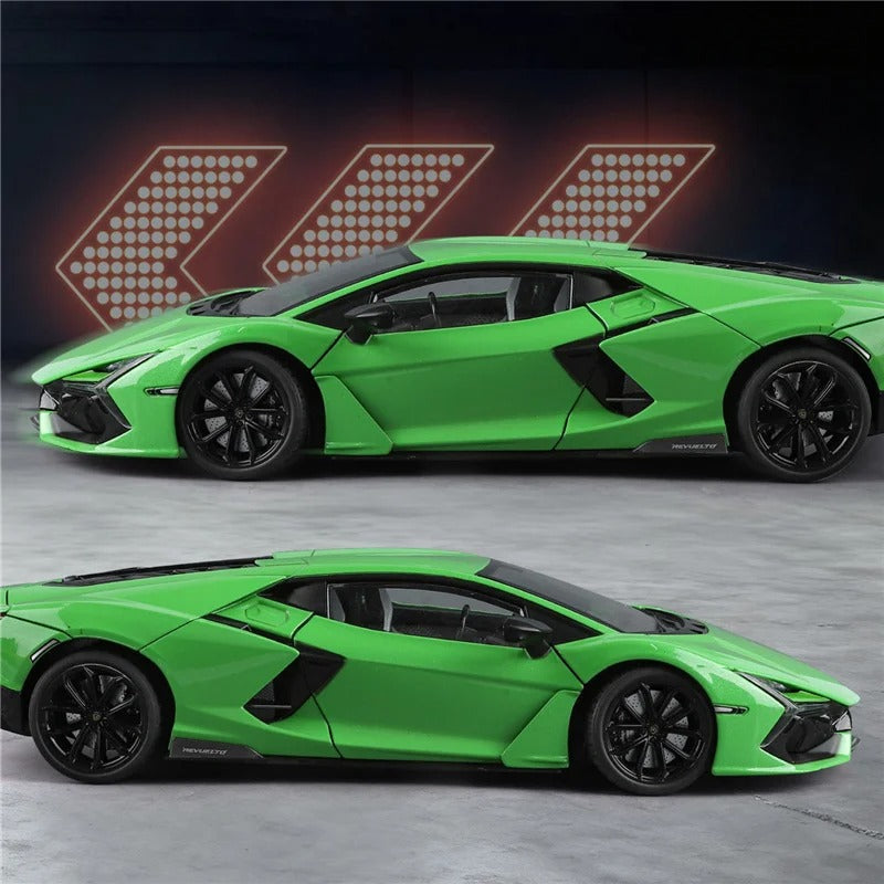 1/18 Lamborghini Revuelto (2025) Diecast Car w/ Sound & Light