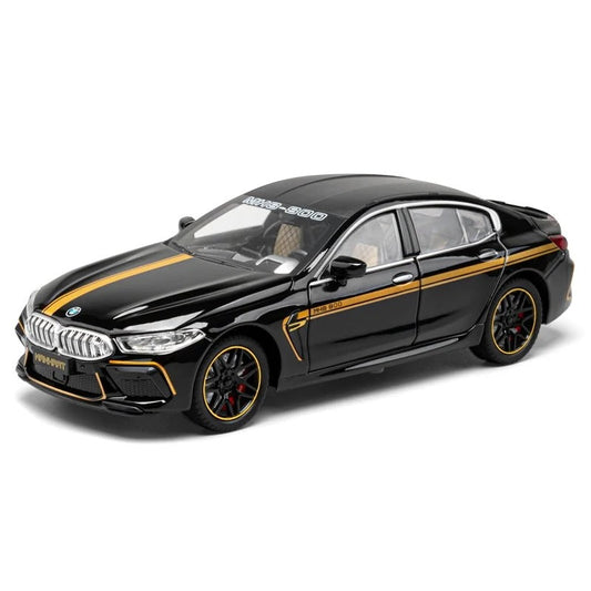 1:24 BMW M8 MH8 Diecast Supercar with Lights & Sound