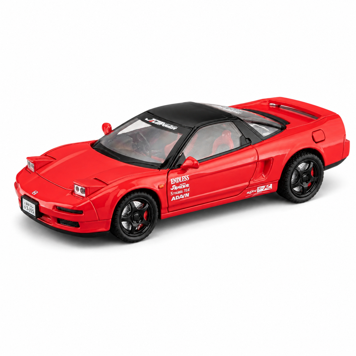1:22 Honda NSX NA1 Diecast Model Car with Lights image 1
