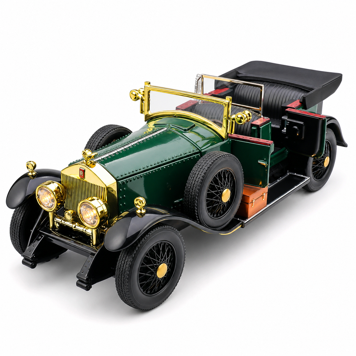 1:24 Rolls-Royce Phantom I Diecast Model Car with Lights image 1