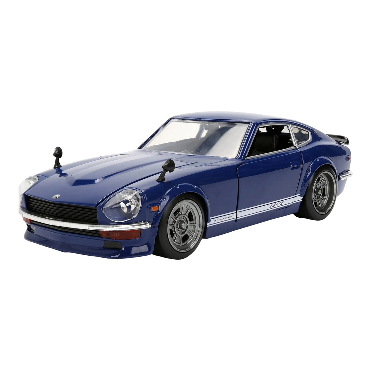 1:24 1972 Datsun 240Z diecast model - blue view