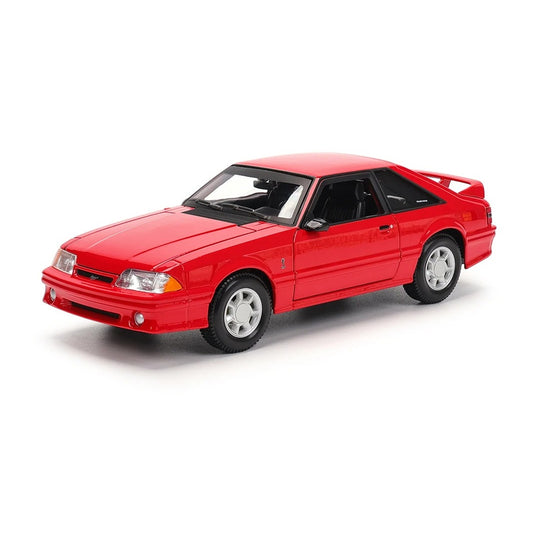 1:24 1993 Ford Mustang SVT Cobra diecast model - red view