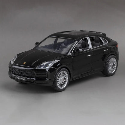 1:24 Porsche Cayenne Diecast SUV Model with Sound & Lights image 2