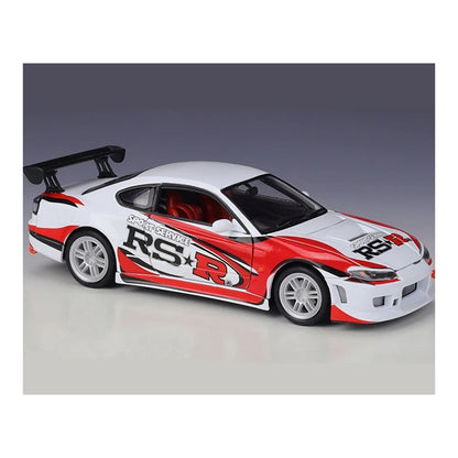 1:24 Nissan Silvia S15 RS-R diecast model - rs r livery view