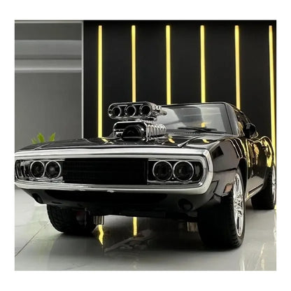 1:24 1970 Dodge Charger diecast model - lifestyle view