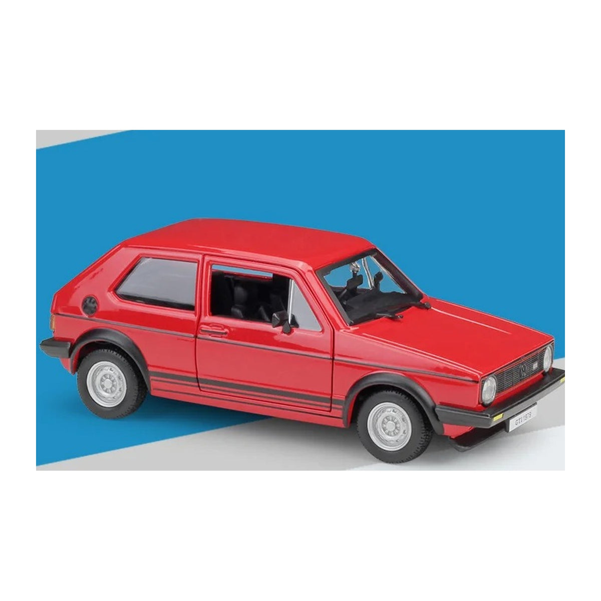 1:24 1979 Volkswagen Golf Mk1 GTI diecast model - red view