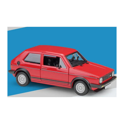 1:24 1979 Volkswagen Golf Mk1 GTI diecast model - red view