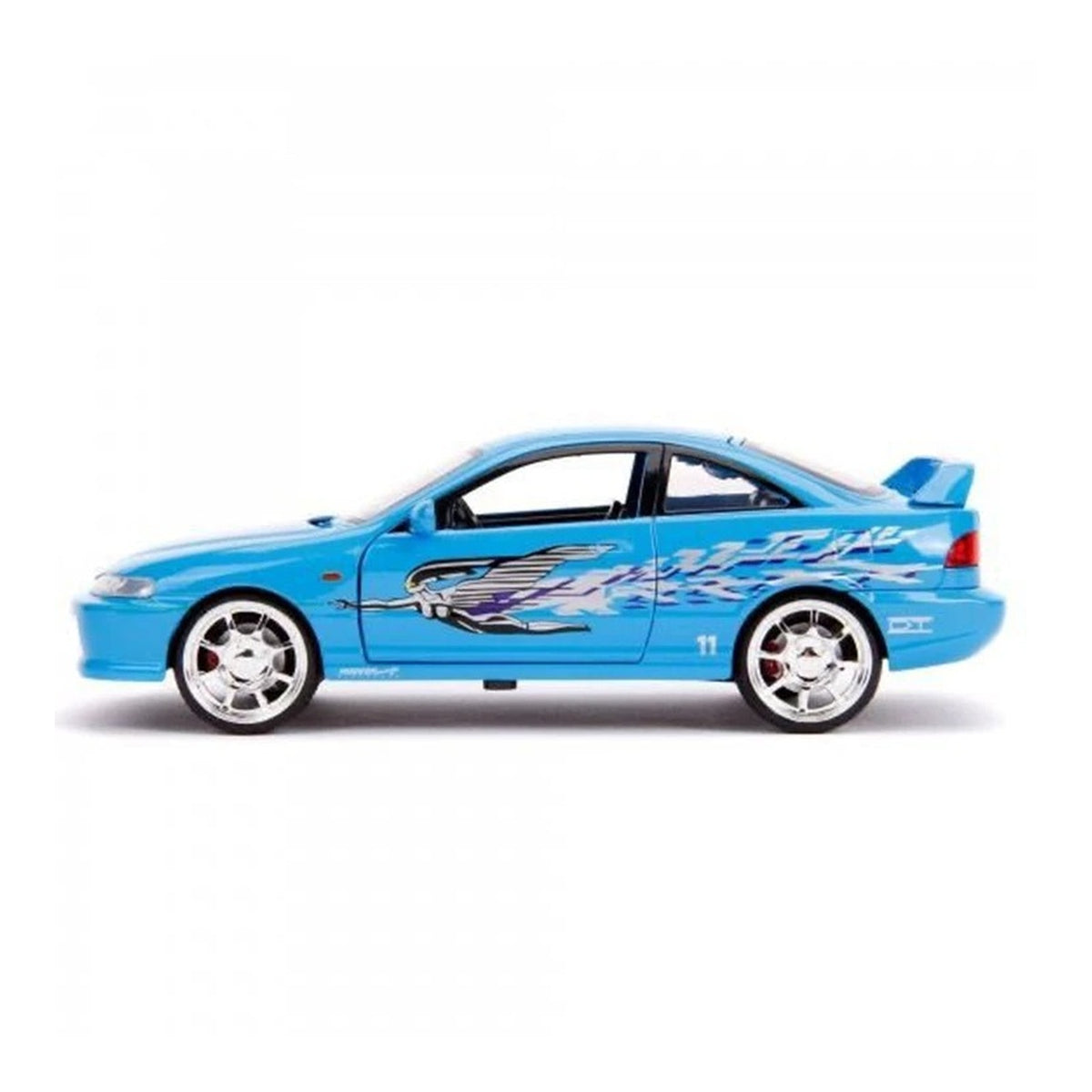 1:24 Acura Integra diecast model - side view