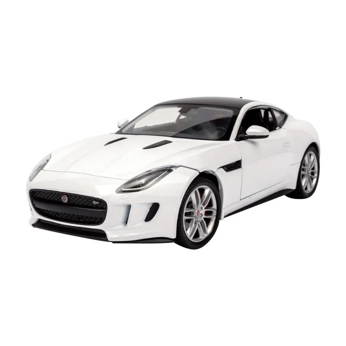 1:24 Jaguar F-Type Coupe diecast model - white view