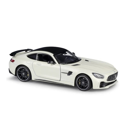 1:24 Mercedes-AMG GT R diecast model - white view