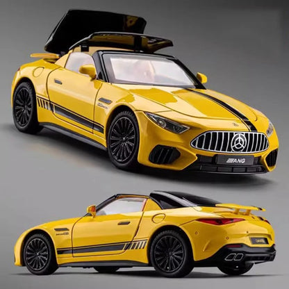 sl63 model: rear angle