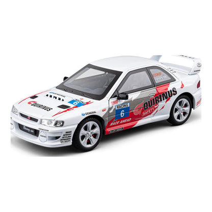 1:24 Subaru Impreza WRX STI (GC8) Rally diecast model - white view