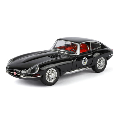 1:24 Jaguar E-Type diecast model - black view
