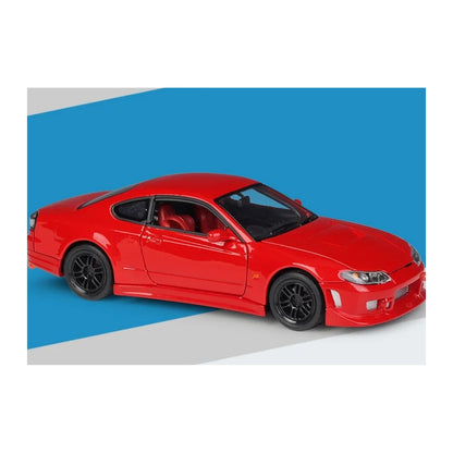 1:24 Nissan Silvia S15 RS-R diecast model - red view
