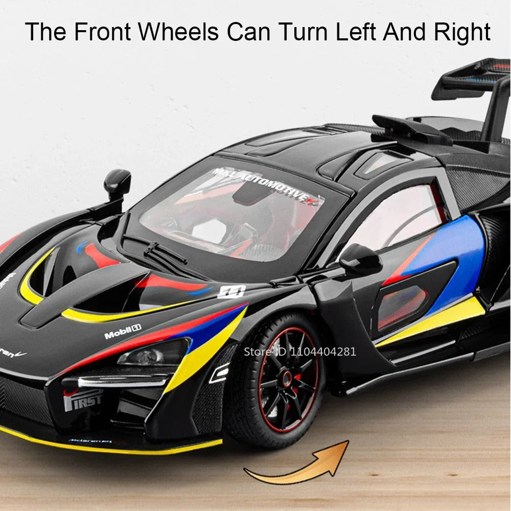 senna gtr model: steering