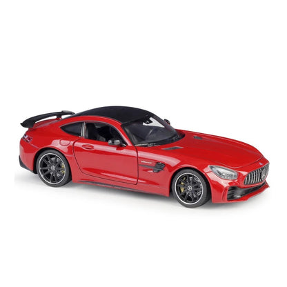 1:24 Mercedes-AMG GT R diecast model - red view