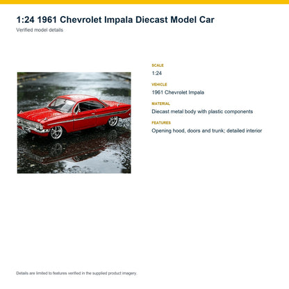 1:24 1961 Chevrolet Impala verified model details