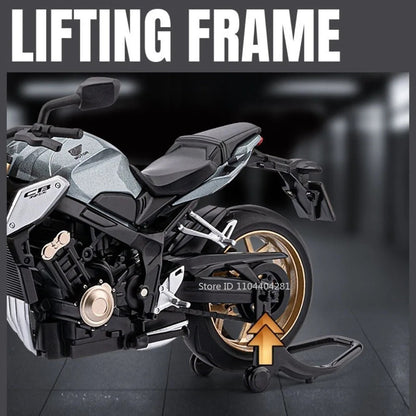 cb650r model: suspension