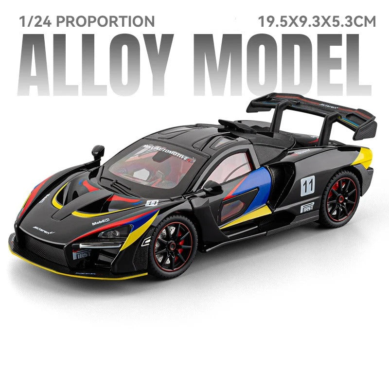 senna gtr model: color hero in Black