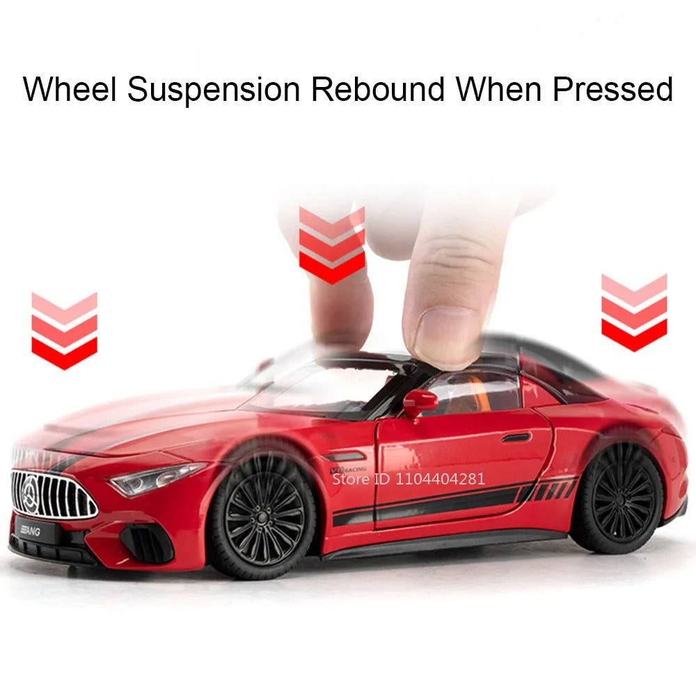 sl63 model: suspension