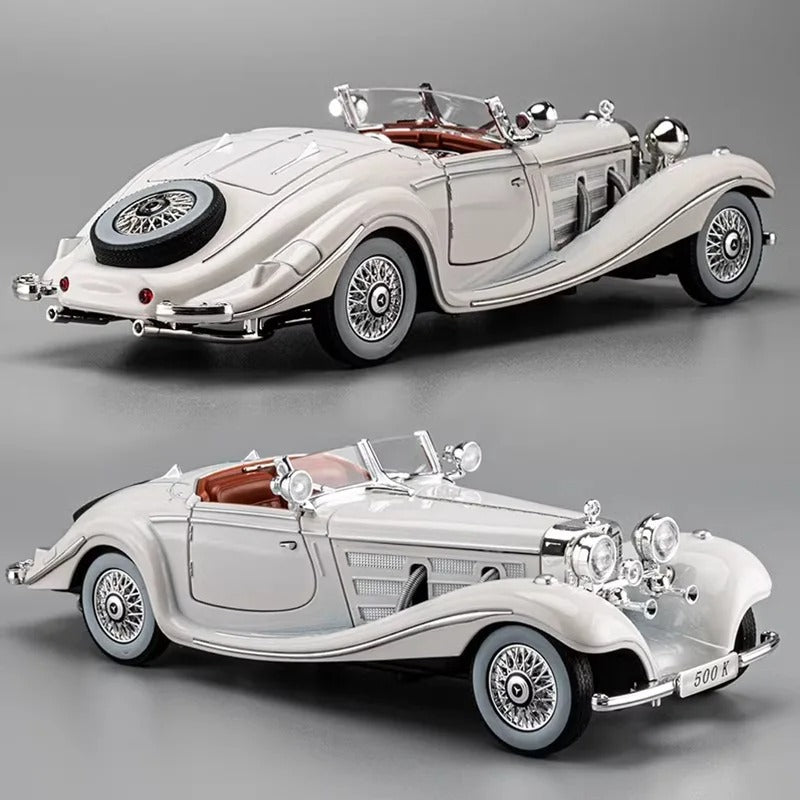 1:24 Mercedes-Benz 500K Diecast Model Car with Sound & Lights image 11