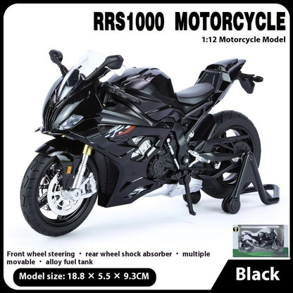 1/12 BMW S1000RR Alloy Diecast Motorcycle Model Toy - FunCarScale
