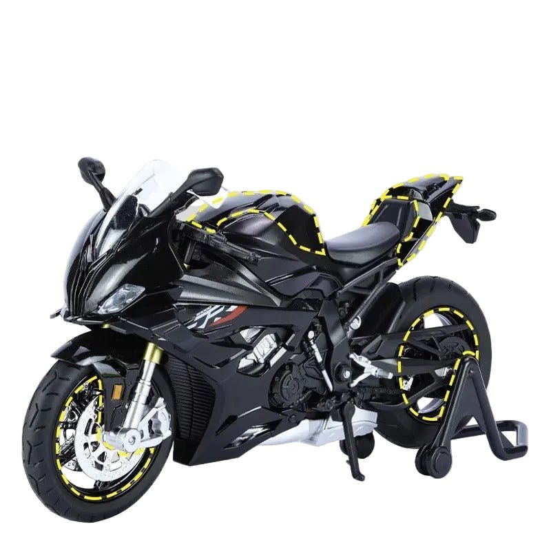 1/12 BMW S1000RR Alloy Diecast Motorcycle Model Toy - product gallery image 2
