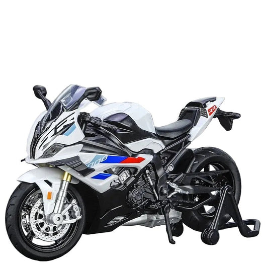 1/12 BMW S1000RR Alloy Diecast Motorcycle Model Toy - FunCarScale