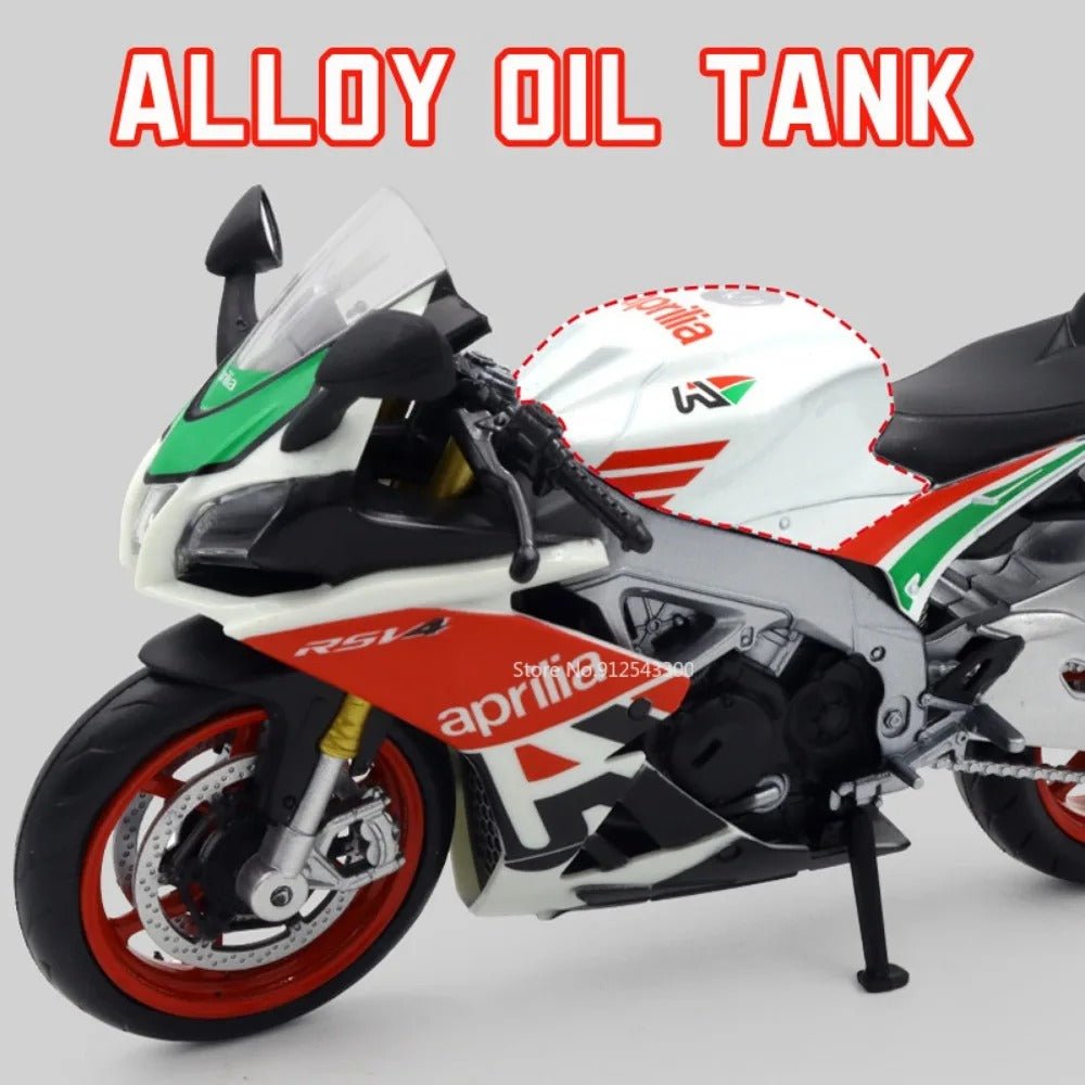 1/12 Scale Aprilia RSV4 RR1000 Die - cast Model - FunCarScale