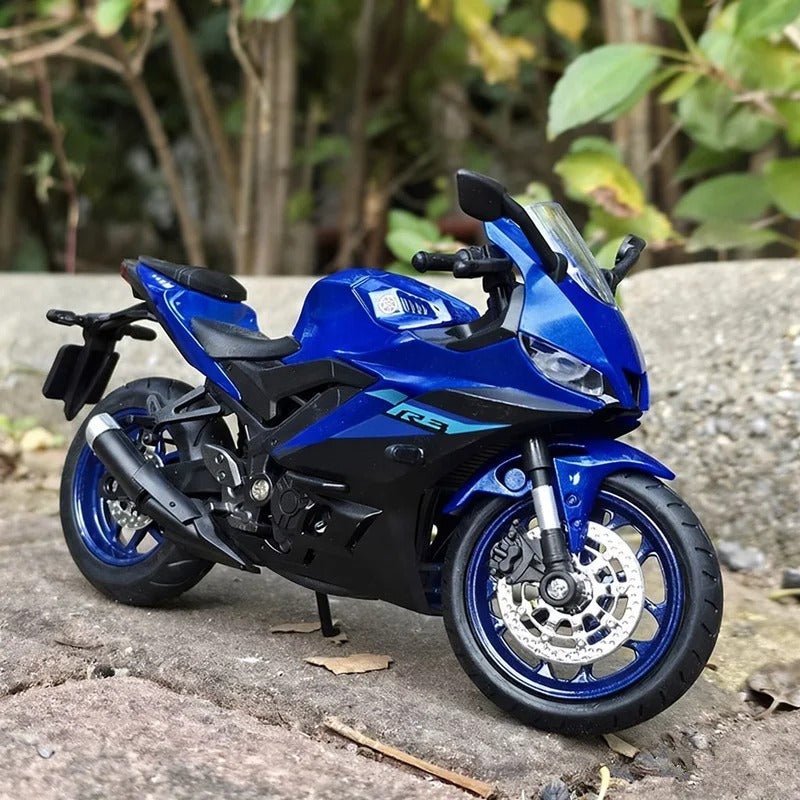 1:12 Yamaha YZF - R3 Diecast Alloy Motorcycle (Light & Sound) - FunCarScale