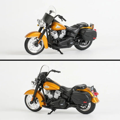 1:18 Harley Davidson 2023 Heritage Classic Diecast Motorcycle Model - FunCarScale