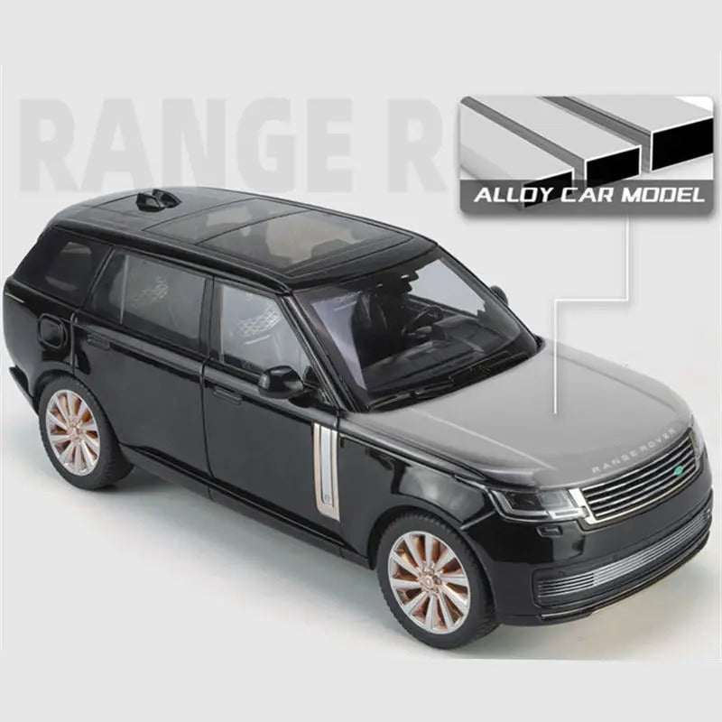 1:18 Range Rover Alloy Diecast SUV Model w/ Sound & Lights - FunCarScale