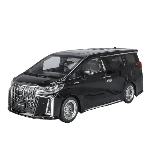1:18 Toyota Alphard Alloy Diecast MPV Model w/ Sound & Lights - FunCarScale