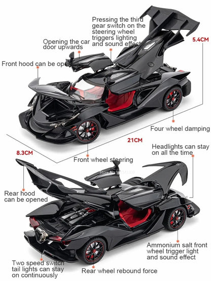 1:24 Apollo IE Diecast Model Car - FunCarScale