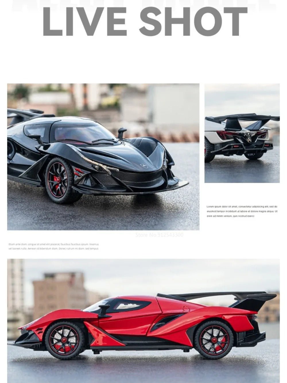 1:24 Apollo IE Diecast Model Car - FunCarScale