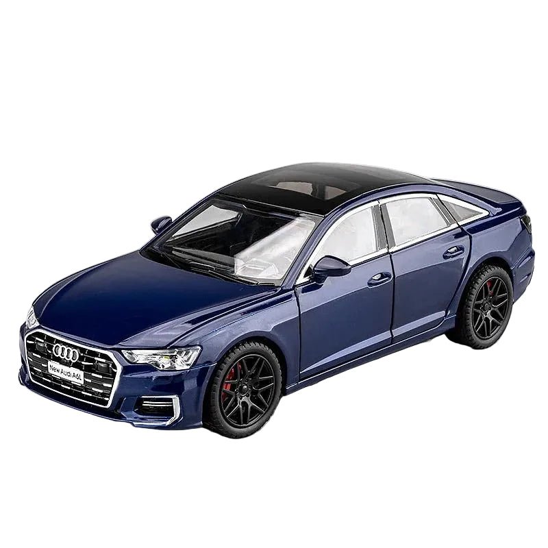 1:24 Audi A6 Diecast Alloy Model Car (Light & Sound) - FunCarScale