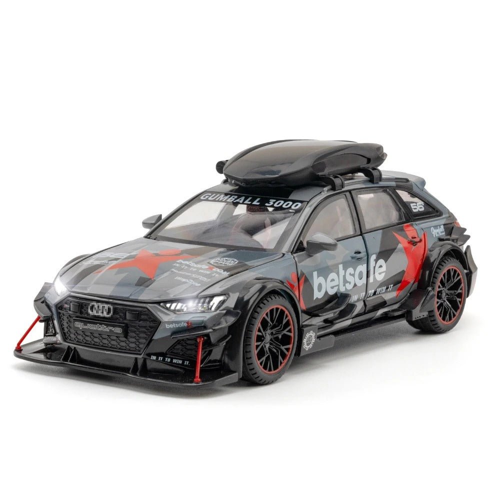 1:24 Audi RS6 Modified Diecast Model Car - FunCarScale