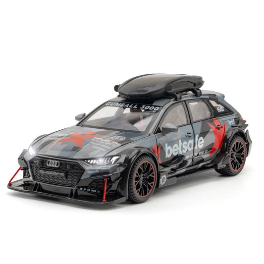 1:24 Audi RS6 Modified Diecast Model Car - FunCarScale