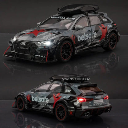 1:24 Audi RS6 Modified Diecast Model Car - FunCarScale