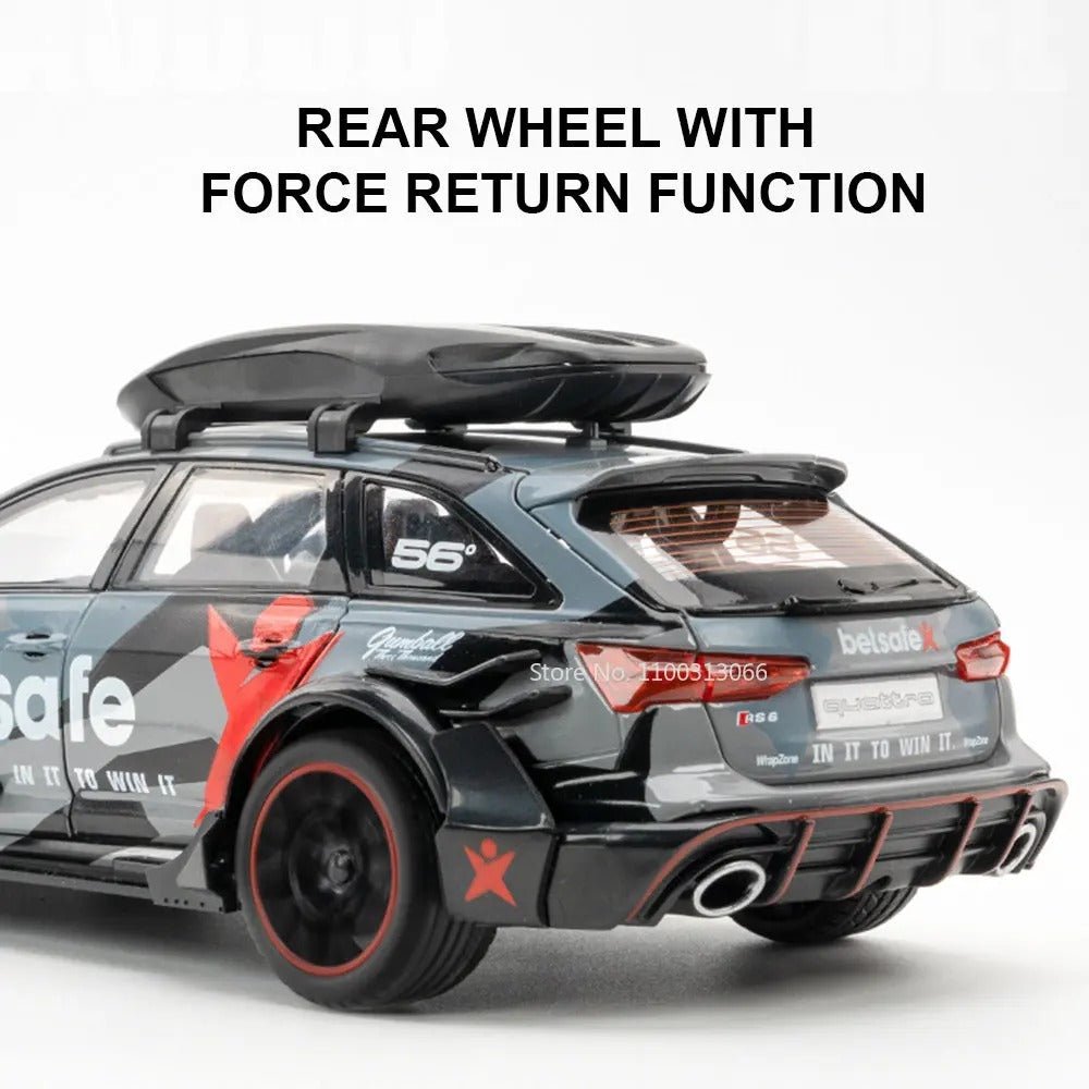 1:24 Audi RS6 Modified Diecast Model Car - FunCarScale