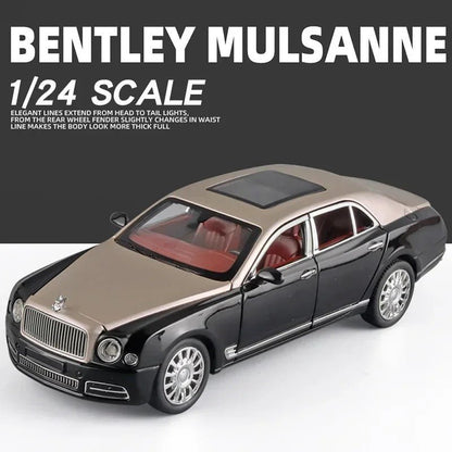 1:24 Bentley Mulsanne Diecast Model Car - FunCarScale