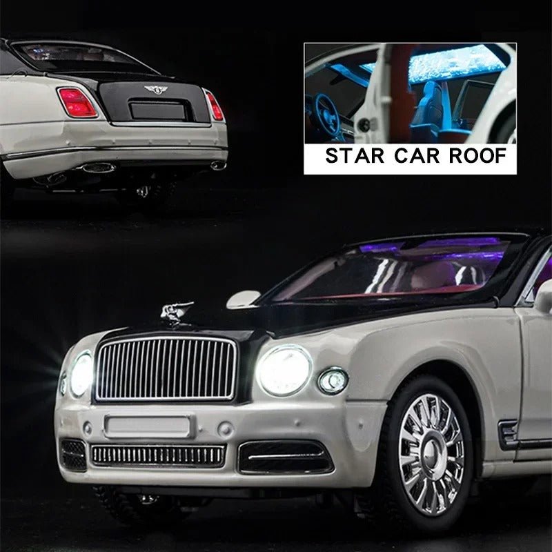 1:24 Bentley Mulsanne Diecast Model Car - FunCarScale